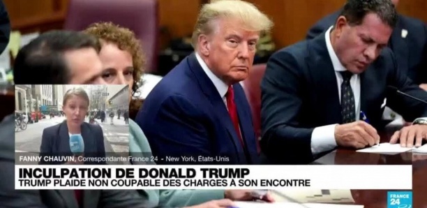 Trump plaide non coupable des charges à son encontre