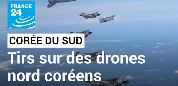 La Corée du Sud assure avoir tiré sur des drones nord-coréens après une incursion • FRANCE 24