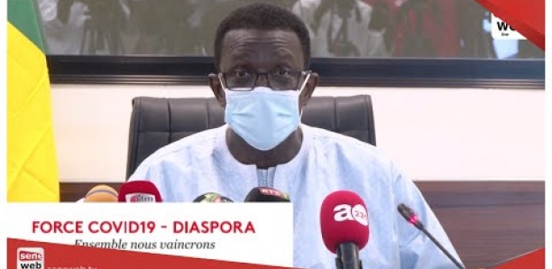 Présentation rapport force Covid diaspora:  Revivez l’intégralité de la conférence de presse de Amadou Ba