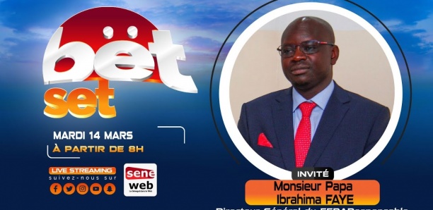 Revivez votre émission matinale Bet Set du 14 Mars 2023 Invité Ibrahima Faye