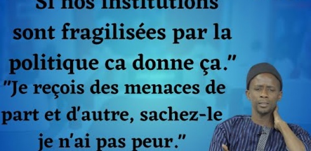Fou Malade : "Je reçois des menaces de part et d'autre, sachez-le je n'ai pas peur"