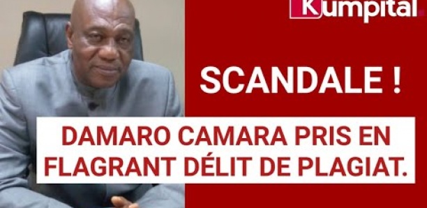 Guinée : Le président de l’Assemblée nationale pris en flagrant délit de plagiat