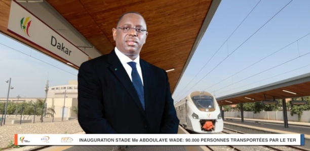 Inauguration du stade Abdoulaye Wade : 90 000 personnes transportées par le TER