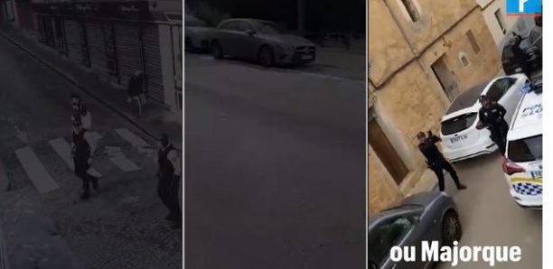 Coronavirus : Quand des policiers divertissent leur quartier!