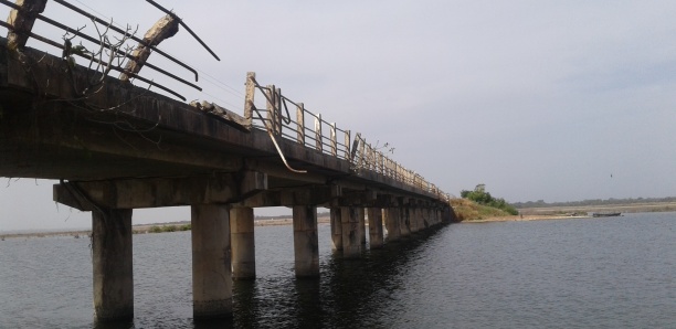 Bignona : Menacé d'effondrement, le pont de Baïla ne tient plus