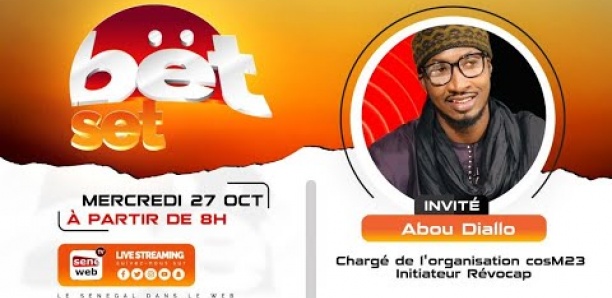 Revivez votre émission matinale Bet Set du 27 Octobre 2021 Invité Abdou Diallo
