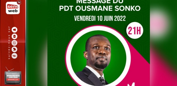 Suivez la déclaration de Ousmane Sonko