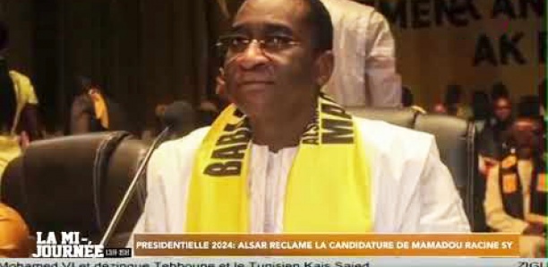 Présidentielle 2024: ALSAR réclame la candidature de Mamadou Racine Sy