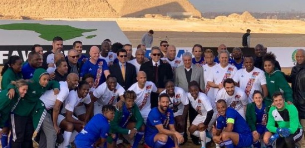 CAF Awards: Infantino, Fatma Samoura, Cafù, Diouf, Fadiga...déjà au Caire