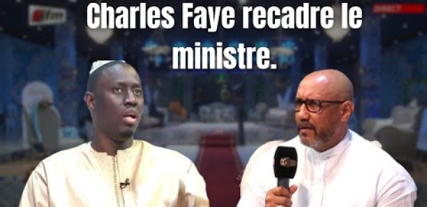 Charles Faye recadre Pape Malick Ndour : "J'ai été choqué par votre comportement"
