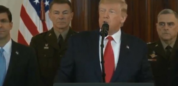 Donald Trump commente les frappes iraniennes contre les bases américaines