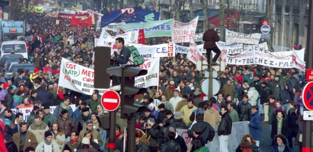 France: la mobilisation contre la réforme des retraites bat le record de 1995