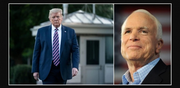 Trump s'acharne contre John McCain, sénateur républicain décédé: “Je n'ai jamais été fan de lui”