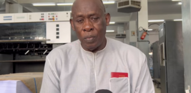 Baba Tandian, imprimeur : « La sortie du Président Sall est apaisante et agréable à suivre »