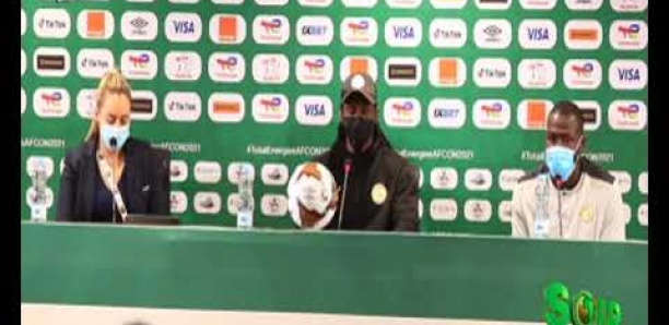 Revivez la conférence de presse de Alioune Cissé et Kalidou Coulibaly