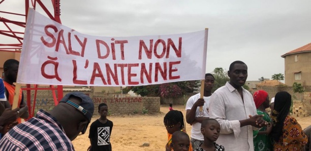 Saly Carrefour : Tension entre un collectif et la mairie autour d'une antenne de 30 mètres de hauteur