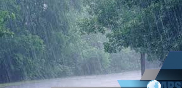 Des pluies faibles à modérées par endroits sur la quasi-totalité du territoire (ANACIM)