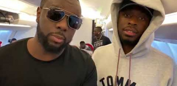 Cap sur Dakar, Gims et Dadju à bord d'un vol Air Sénégal
