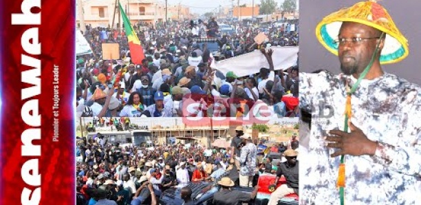 Suivez le grand meeting de Ousmane Sonko à Saint - Louis ( Législatives 2024 )