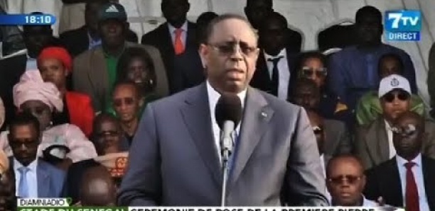 Macky SALL: "J'ai eu l'ambition de construire ce stade au lendemain du match Sénégal vs Pologne"