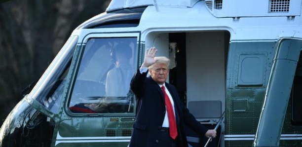 Etats-Unis : Donald Trump quitte la Maison Blanche à quelques heures de la fin de son mandat