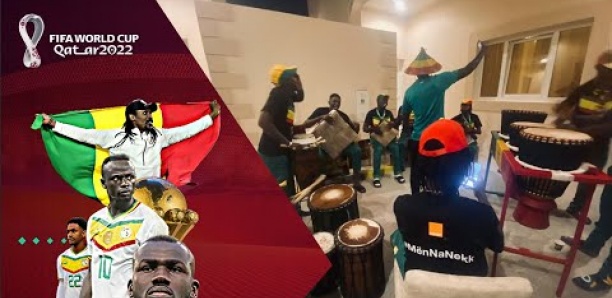 Doha : Les supporters Sénégalais assurent l'ambiance en veille de match contre Qatar
