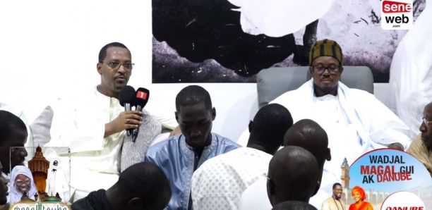 [Spécial Magal] Mame Boye Diao reçu par Serigne Bass Abdou Khadr