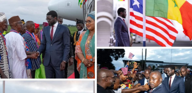 Liberia : Diomaye Faye a participé à la célébration du 178e anniversaire de l’indépendance