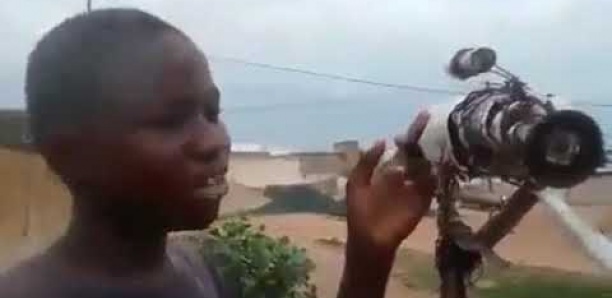 Astronomie: Malick Ndiaye, élève en classe de Cm1, fabrique son propre télescope