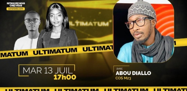 [Ultimatum] 3e vague Covid-19, Code électoral : Abou Diallo (COS M23) se prononce