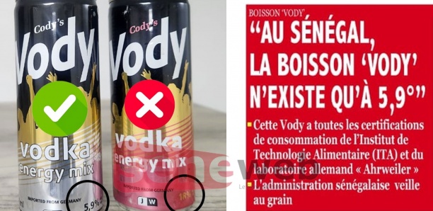 “Au Sénégal, la boisson ‘Vody’ n’existe qu’à 5,9°”
