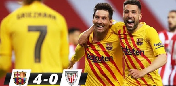 Coupe du Roi : Le Barca remporte son 31e trophée, Messi dans l’histoire