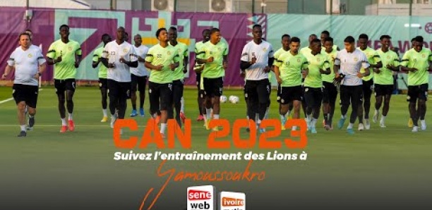 Can 2023 : Revivez l’entraînement des Lions à Yamoussoukro