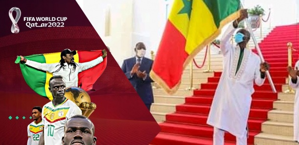 DOHA : Suivez la cérémonie de remise du drapeau aux Lions par Macky Sall