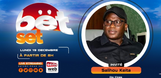 [CICES] Suivez votre émission matinale Bet Set du 19 Décembre 2022 Invité Salihou Keita