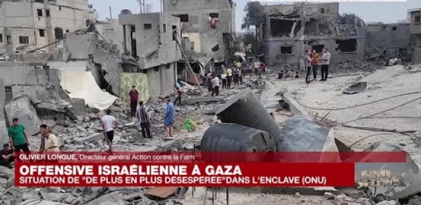 "Nous n'avons pas accès au nord de Gaza", explique Olivier Longué d'Action contre la Faim