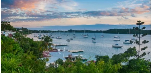 Des îles du Pacifique sont déjà en 2022
