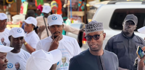 [Campagne] À Guédiawaye, Daouda Ndiaye promet la modernisation de la banlieue