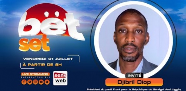 Suivez votre émission matinale Bet Set du 1er juillet 2022 Invité Djibril Diop
