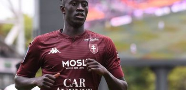 Metz :  Ibrahima Niane voit triple et fait un clin d'oeil à Cissé