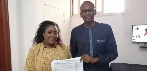 Législatives De 2022 : Arame Niang vient de remettre 400 signatures de parrainages Habib Niang