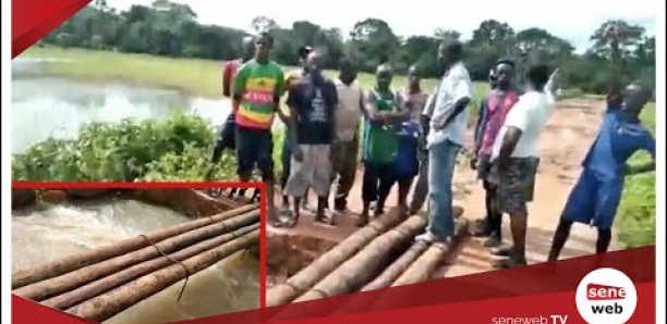 Le pont de Boutoupa endommagé: Plusieurs villages coupés du reste de Ziguinchor