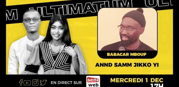 Criminalisation de l'homosexualité , violences politiques : Babacar Mboup se prononce dans Ultimatum