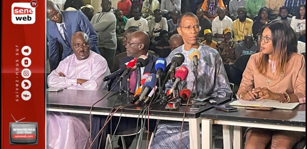 Revivez la conférence de presse de l'Apr