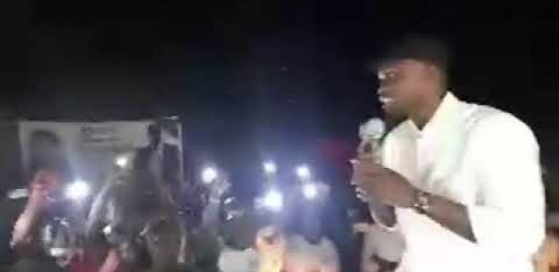 Ziguinchor, Sonko draine une foule et raille Doudou Ka : " Politique du dooré, du xasté, du saga"
