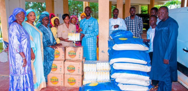 Maïssa Mahecor Diouf en croisade contre les inondations à Fatick