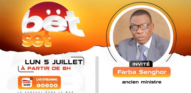 Suivez votre émission matinale Bet Set du 05 Juillet 2021 Invité Farba Senghor