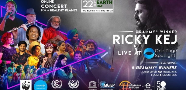 Concert pour la planète : Revivez le live de Baba Maal et de Ricky Kej
