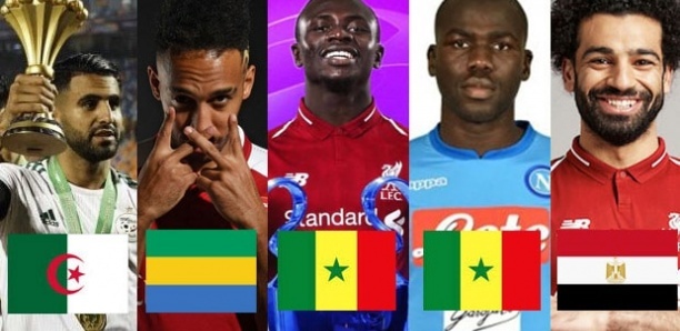 Ballon d'or africain: le "mortal kombat" entre Sadio Mané, Salah et Mahrez