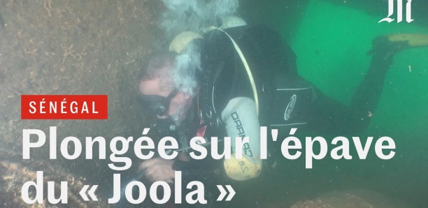 Au Sénégal, des plongeurs ont filmé l'épave du « Joola »